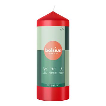 BLOCKLJUS BOLSIUS 42H 15CM RÖD  