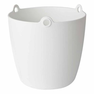 AMPEL ELHO BRUSSELS HANGING BASKET 18CM VIT