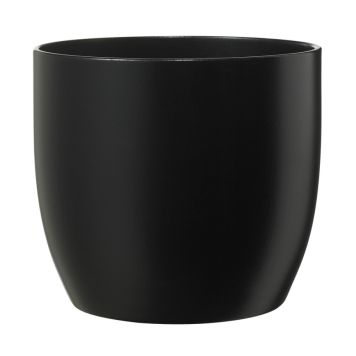 INOMHUSKRUKA KERAMIK BASEL 16CM MATT SVART 