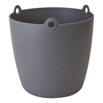 AMPEL ELHO BRUSSELS HANGING BASKET 18CM SVART 