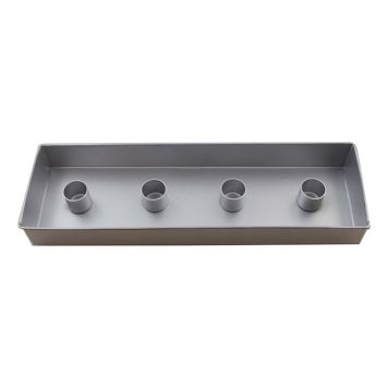 ADVENTSLJUSSTAKE LEVANDE LJUS SILVER