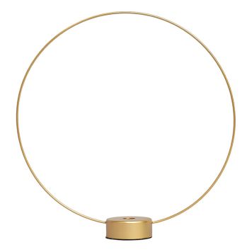 LJUSSTAKE GULD CIRKEL LITEN