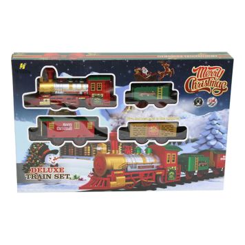 TÅGSET BATTERIDRIVET UNDER JULGRANEN DELUXE