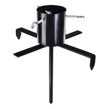 JULGRANSFOT UTOMHUS Ø40CM SVART  