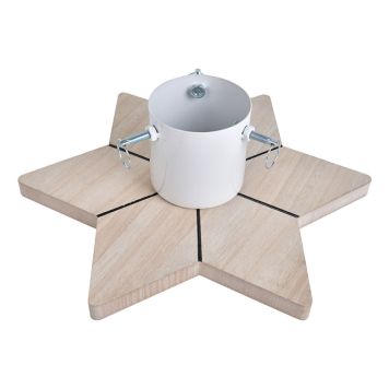 JULGRANSFOT STJÄRNA Ø47CM TRÄ  