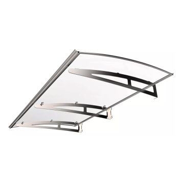 ENTRÉTAK JABO SILVER/KLARGLAS 1800X1000MM