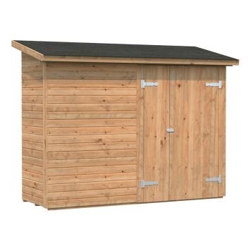 FÖRRÅD PALMAKO LEIF FÖR VÄGGMONTERING BRUN 2,3M²