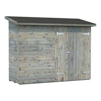 FÖRRÅD PALMAKO LEIF FÖR VÄGGMONTERING GRÅ 2,3M²