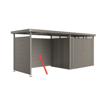 BAKVÄGG BIOHORT TILL HIGHLINE H2-H5 METALLIC KVARTSGRÅ 