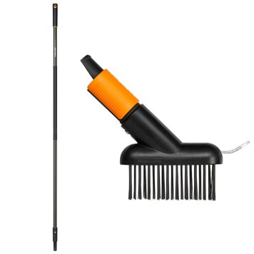PLATTRENSBORSTE FISKARS QUIKFIT INKL SKAFT 156CM