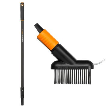 PLATTRENSBORSTE FISKARS QUIKFIT INKL SKAFT 84CM