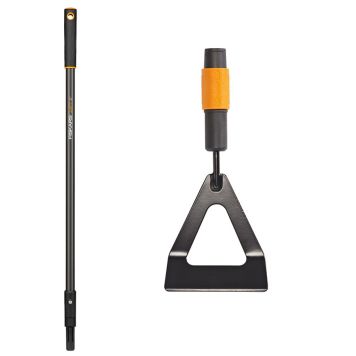 GÅNGSKYFFEL FISKARS QUIKFIT 130 MM INKL SKAFT 84CM