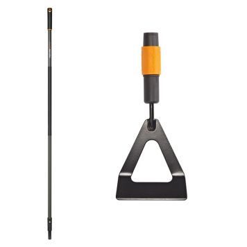 GÅNGSKYFFEL FISKARS QUIKFIT 130 MM INKL SKAFT 156CM