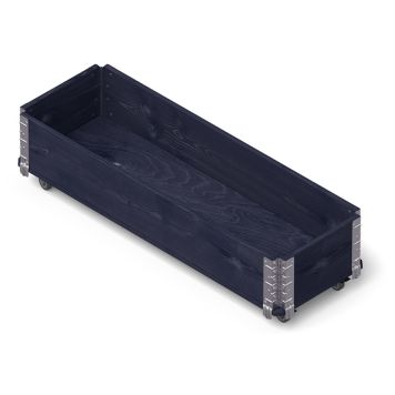 PLANTERINGSLÅDA 120X40X19,5CM SVART 