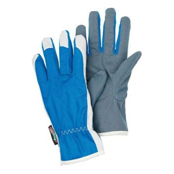 TRÄDGÅRDSHANDSKE GARDOL BLÅ STRL 8