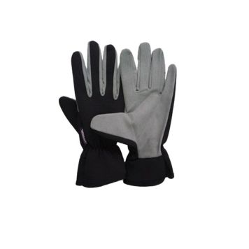 ARBETSHANDSKAR WISENT BASIC GRÅ/SVART STRL 10