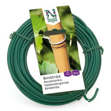 BINDTRÅD NELSON GARDEN STÅL/PLAST 10M