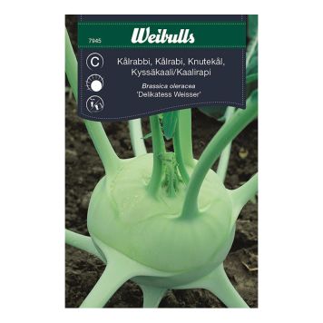 GRÖNSAKSFRÖ WEIBULLS KÅLRABBI DELIKAT WEISSER
