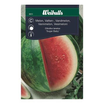 GRÖNSAKSFRÖ WEIBULLS MELON VATTENMELON