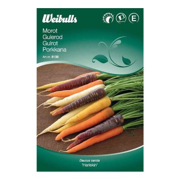 GRÖNSAKSFRÖ WEIBULLS MOROT HARLEKIN