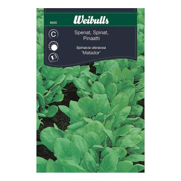 GRÖNSAKSFRÖ WEIBULLS SPENAT MATADOR