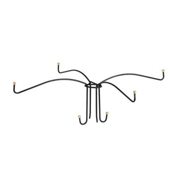 HÅLLARE TILL FÅGELMATARE 4X30CM MÄSSING