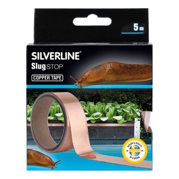 SNIGELBARRIÄR SILVERLINE KOPPARTEJP 5M