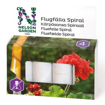 FLUGFÄLLA NELSON GARDEN SPIRAL 4-PACK 