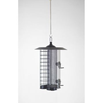 FÅGELMATARE NELSON GARDEN TRIPLE FRÖ/NÖT/TALG