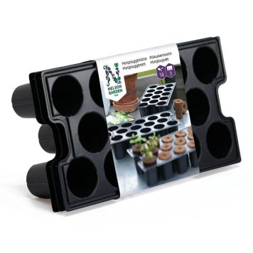 ODLINGSBRÄDA NELSON GARDEN SVART 3ST