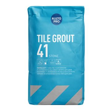 KAKELFOG KIILTO 41 MEDIUMGRÅ 20 KG