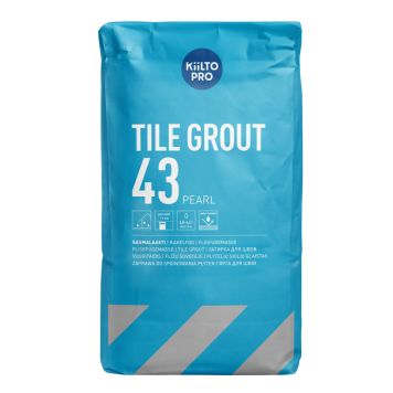 KAKELFOG KIILTO 43 LJUSGRÅ 20 KG