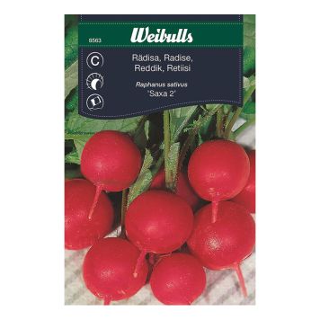 GRÖNSAKSFRÖ WEIBULLS RÄDISA SAXA 2
