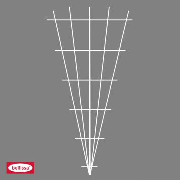 ROSENSPALJE BELLISSA 150X75 CM