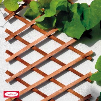 SAXSPALJE BELLISSA I TRÄ 310X90 CM