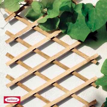 SAXSPALJE BELLISSA I TRÄ 310X90 CM