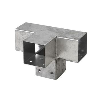FÖRLÄGNINGSBESLAG GALVANISERAT DUBBEL CUBIC 70X70MM