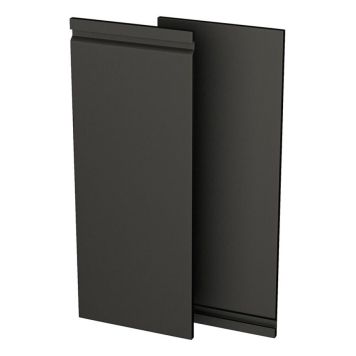 LUCKA TILL HÖGSKÅP CAMARGUE MODERN INTEGRERAD SVART 2-PACK