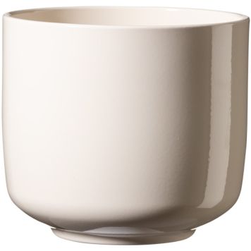 UTOMHUSKRUKA SOENDGEN BARI 13CM GLANSIG KRÄMVIT 