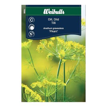GRÖNSAKSFRÖ WEIBULLS DILL PIKANT