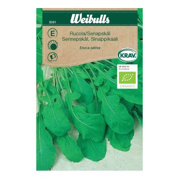 GRÖNSAKSFRÖ WEIBULLS RUCOLA/SENAPSKÅL KRAV