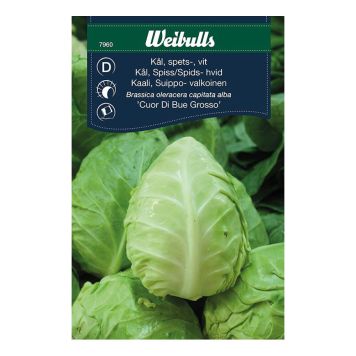 GRÖNSAKSFRÖ WEIBULLS SPETSKÅL VIT