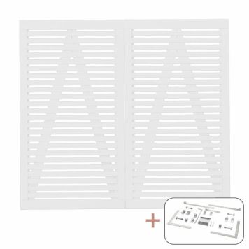 DUBBELGRIND PLUS TOKYO 200X180CM VIT