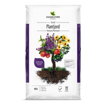 PLANTJORD HASSELFORS TORVFRI 15L