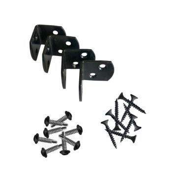 L-BESLAG PLUS STÅL 4-PACK 