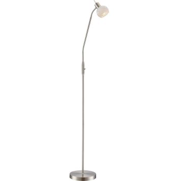 GOLVLAMPA GLOBO ELLIOTT 145CM SILVER  