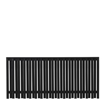 VINDSKYDD PLUS NAGANO 180X80CM SVART