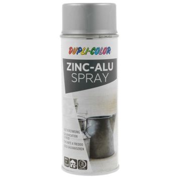 SPRAYFÄRG DUPLI-COLOR ZINK/ALUMINIUM SILVER 400ML 