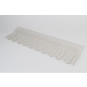 VÄGGANSLUTNING TILL BLÅTONAD TRAPETS PROFIL 70/16