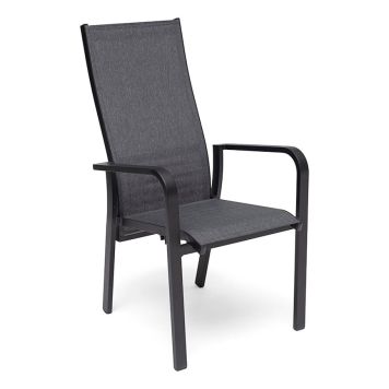 POSITIONSSTOL HILLERSTORP HÅNGER SVART/GRÅ 